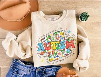 Autism Awareness Puzzle Heart PNG, Inclusion Sublimation Design (Digital Download)
