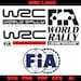 WRC FIA World Rally Championship Logo Bundle, WRC Logo Bundle Svg Png ...
