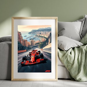 Formel F1 Poster, F1 Poster, F1 Wandkunst, Formel 1 Poster, F1 Digitaldruck, minimalistischer F1, Sublimationsdesign, Auto Clipart, Auto PNG, F1