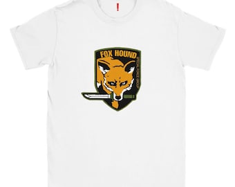 metal gear solid Crewneck T-shirt. Fox Hound
