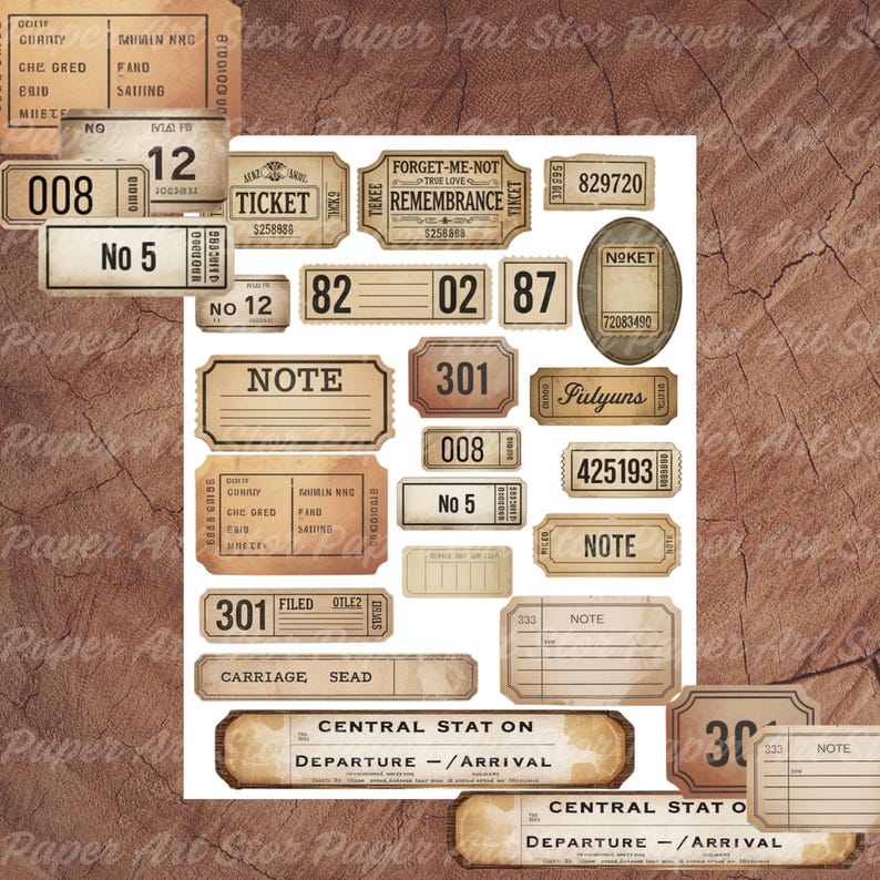 Clusters
collage ephemera
retro journal
 junk journal labels
printable labels
 grunge labels
 vintage grunge
 Vintage Labels
Digital Fussy Cut
 office labels
digital journal
journal supplies
Grunge Ephemera