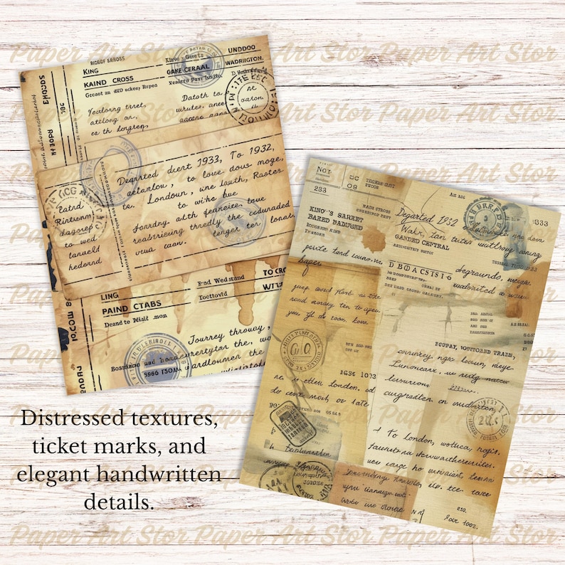 Filler Papers
Coffee Dyed
Printable paper
vintage paper
ticket printable
journal supplies
vintage ticket pack
craft supplies
coffee stained paper
vintage
dyed paper
scrap book paper
junk journal kit