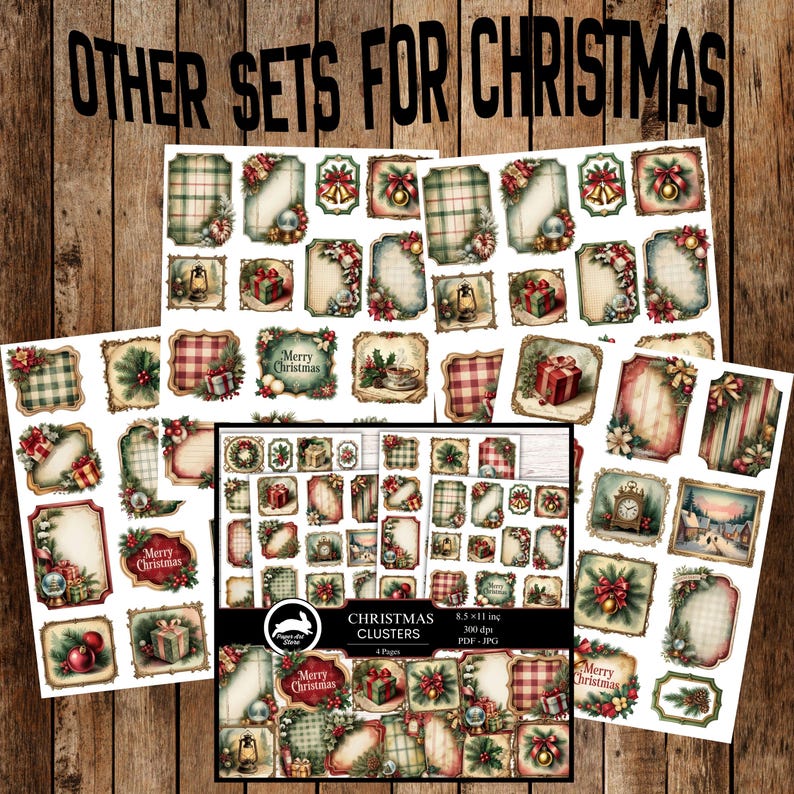 merry christmas tags
holiday ephemera
Christmas Ephemera
diy christmas tags
Junk Journal
Digital Christmas
Christmas Kit
Junk Journaling
santa ephemera
Holiday Scrapbook
Vintage Christmas