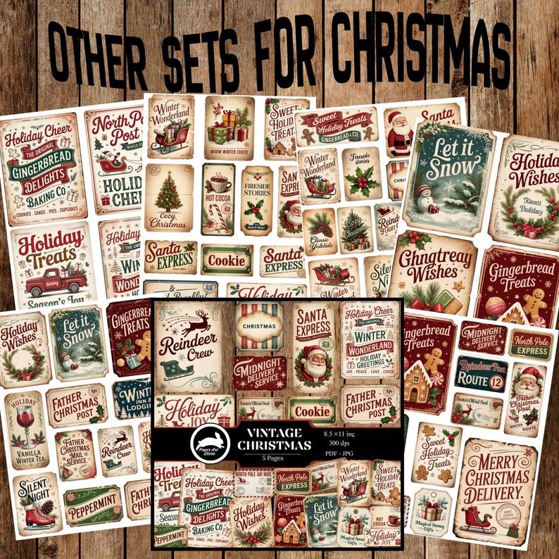 merry christmas tags
holiday ephemera
Christmas Ephemera
diy christmas tags
Junk Journal
Digital Christmas
Christmas Kit
Junk Journaling
santa ephemera
Holiday Scrapbook
Vintage Christmas
