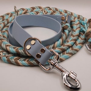 Design your own dog leash, paracord dog leash, braided dog leash, personalized image 2