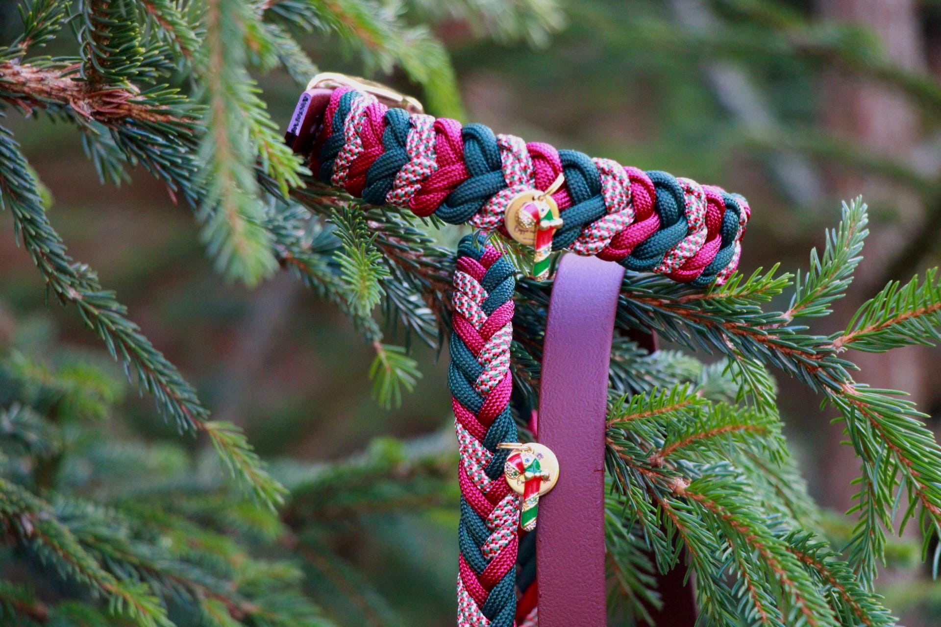 Coole Hundehalsband-Anhänger Für Halloween Oder Weihnachten – 6er-Set Mit Doppellagigen Schleifen, Elastisch Und Süß!