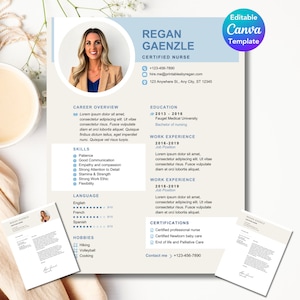 Resume Template | CV Resume Template | Professional Resume | Modern Resume | Resume template word | | Cover Letter, Professional CV Template
