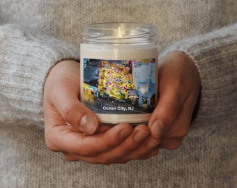 Ocean City, NJ 9oz, Scented Soy Candle - Choose From 7 Scents - Tee Time Golf