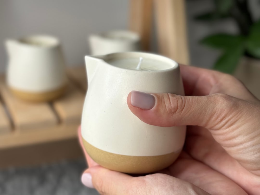 Scented Soy Massage Candle, Refillable Aroma Massage Oil Candle