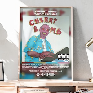 Tyler the Creator Cherry Bomb Album Cover Poster Cherry Bomb - Etsy