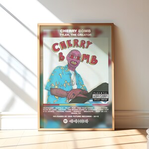 Tyler the Creator Cherry Bomb Album Cover Poster Cherry Bomb - Etsy