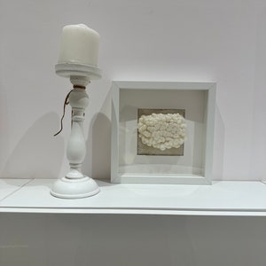 Wall art - Frame weaving &#39;Cloudiness&#39;
