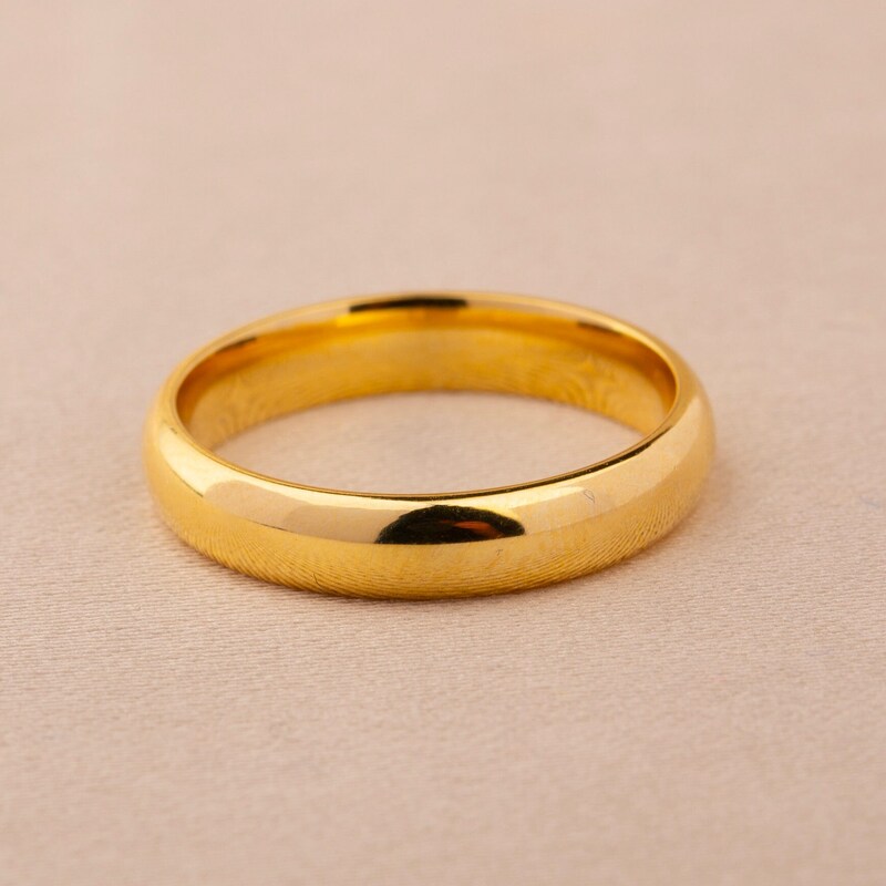 22k Gold Ring - Etsy