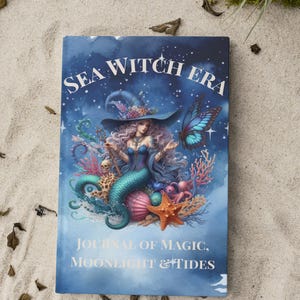 Gratitude Journal – manifestation journal - Sea Witch Daily Planner – Hardcover Journal –  mindfulness journal – Mental Health Journal