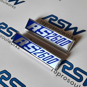 Ford Capri Mk1 RS2600 badges - set of 2