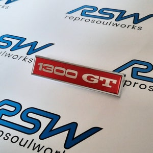 Ford Escort Mk1 1300 GT badge - single