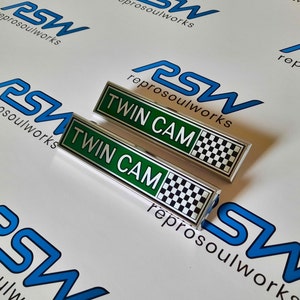 Ford Escort Mk1 TWIN CAM Lotus Cortina badges - set of 2