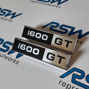 Ford Escort Mk1 1600GT badges - set of 2