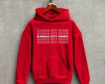 Kansas City Chiefs hoodie, KC chiefs sweatshirt, winter hoodie, Chiefs Kingdom apparel, Arrowhead Stadium apparel
