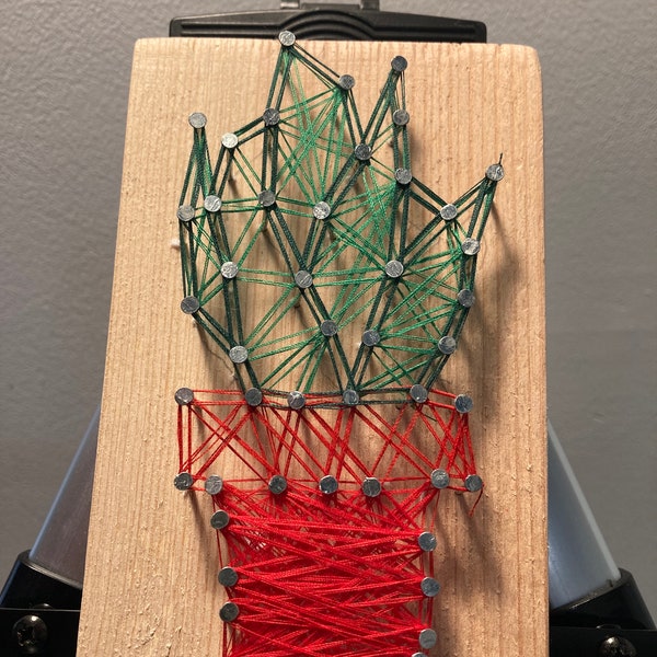 Kaktus - Obraz String Art