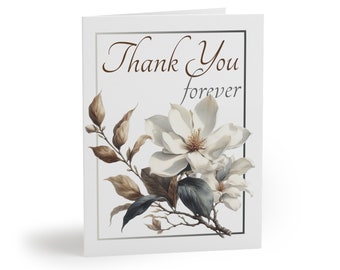 Thank You Cards 8pc - Magnolia