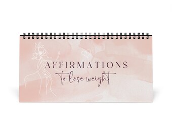 Affirmations to Lose Weight Flip Book