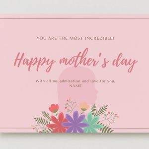 biglietto per la festa della mamma