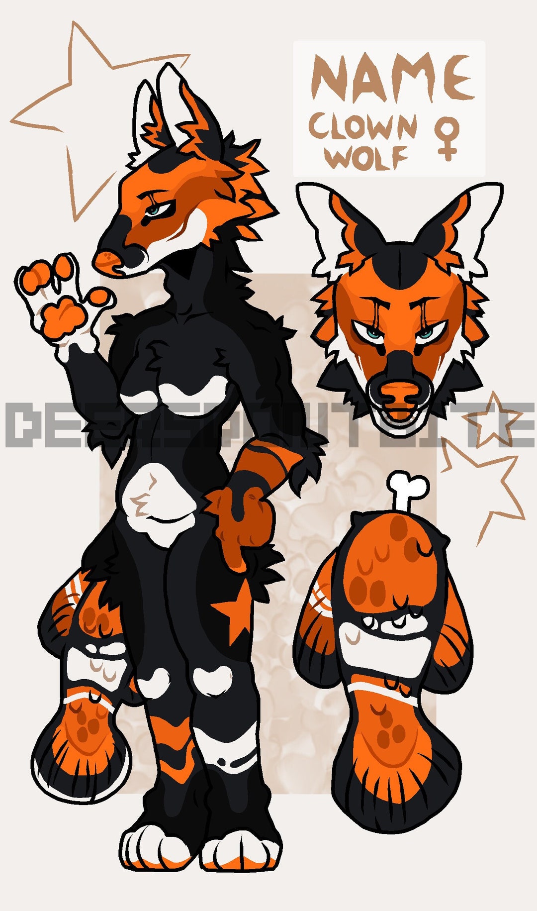 WOOF SPLASH Furry Adopts - Etsy