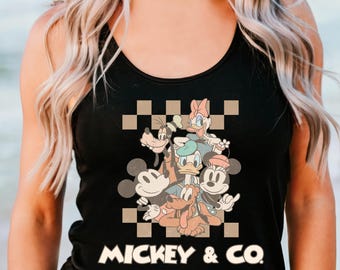 Retro Mickey & Co 1928 Shirt, Disneyland Tee, Disneyworld Shirt, Mickey And Friends Family Shirt, Disney gift