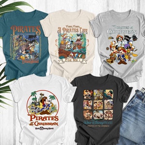 Pirates of the Caribbean Shirt, Caribbean Vacation Family Shirt, Disney Pirates Shirt ,Pirate Cruise Shirt, Family Pirates Cruise Shirts