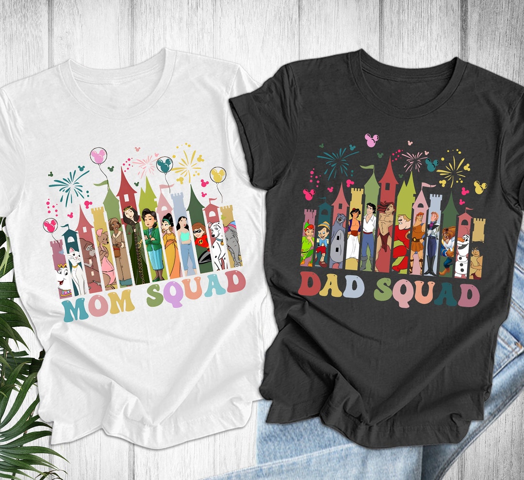 Dad Disney Shirt, Disney Dad Squad Shirt, Disney Mom Shirt, Disney Trip