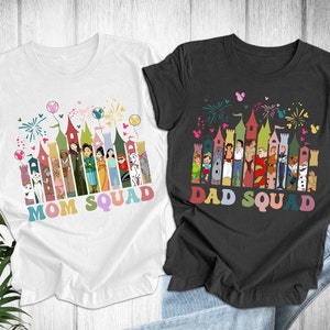 Dad Disney Shirt, Disney Dad Squad Shirt, Disney Mom Shirt, Disney Trip Dad Shirt, Disney Mom Vacation Shirt, Disney Shirt For Dad