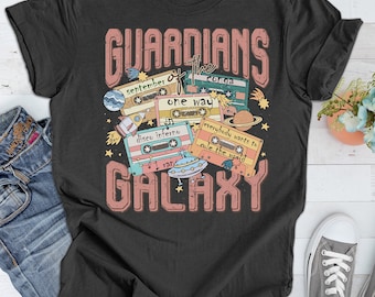 Guardians of the  Galaxy Shirt, Guardians Galaxy Cassette Shirt, Vintage Concert Shirt, Star Wars Songs Shirt, Star Wars Tee, Retro Tee