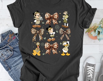 Safari Minnie Mouse Coquette Bow Shirt, Leopard Minnie Mouse Shirt, Animal Kingdom Shirt, Minnie Mouse Shirt, Disney Safari Shirt