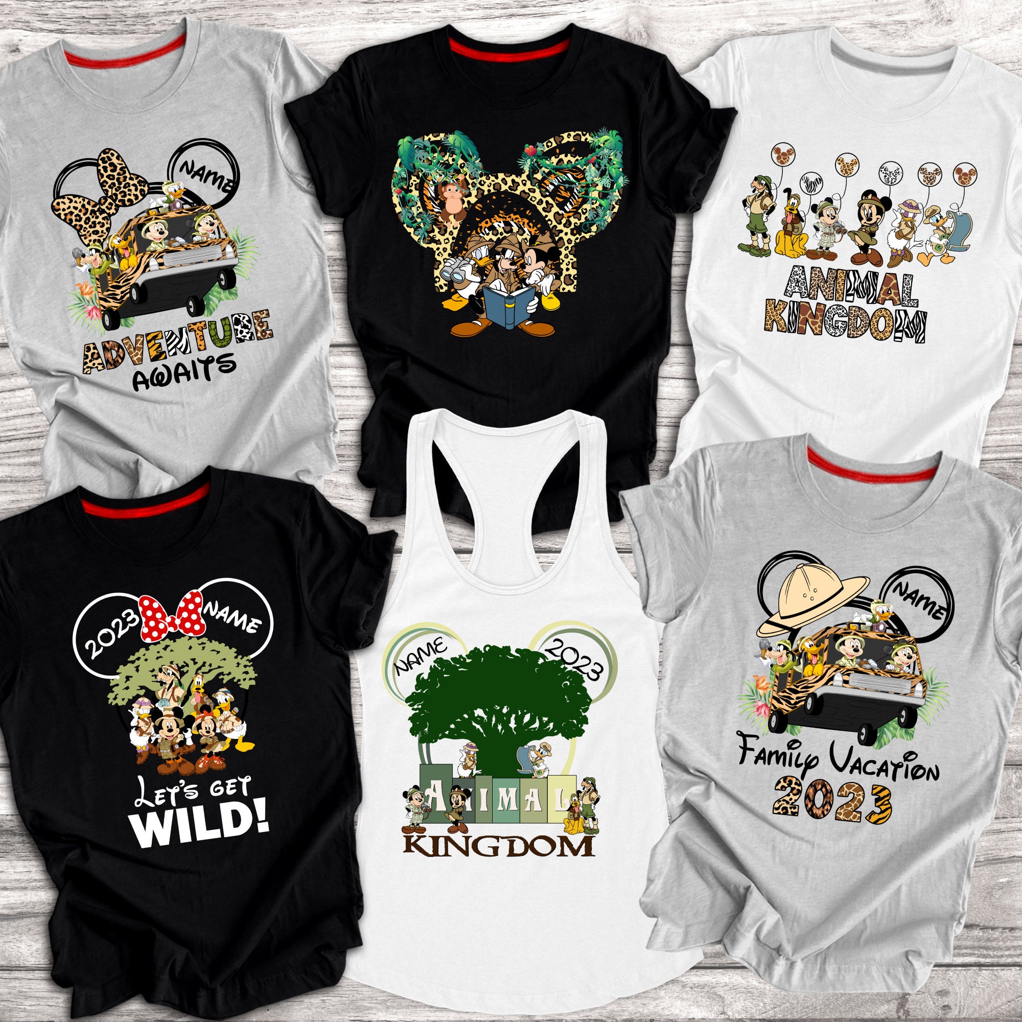 Animal Kingdom Let's Get Wild Adventured Safari Mode Shirt and Tank Top , Disney Zoo Shirt, Disneyland Tank Top, Disney Trip Vacation Shirt