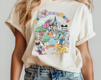 Retro Walt Disneyworld  Shirt, Vintage Disneyworld Shirt, Mickey And Friends Shirt, Retro Disney Shirt, Disney 2025 Trip