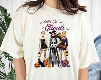 Let's Go Ghouls Shirt, Halloween Crewneck Shirt, Let's Go Ghouls Shirt, Funny Halloween Shirt, Spooky Season Shirt, Halloween Gift