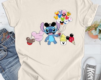 Stitch Disney Snacks Shirt, Best Day Ever Shirt, Best Day Ever Stitch Snack Shirt, , Disney Stitch Snacks T-shirt, Gift For Kids, Stitch Tee