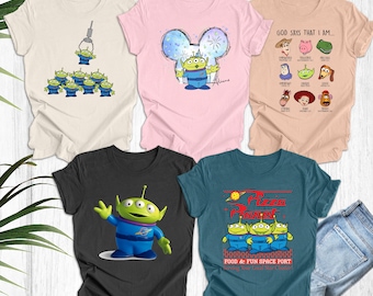 Toy Story Alien Shirt, Alien Toy Story Shirt, Toddler Shirt, God Says Shirt, Aliens Shirt, Disneyworld Shirt, Disney Kids Shirt, Trip Shirt