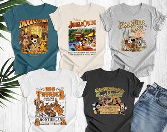 Vintage Disneyland Big Thunder Shirt, Disney mountain railroad Shirt, Frontierland Disney shirt, Vintage Disneyland trip 2024 shirt