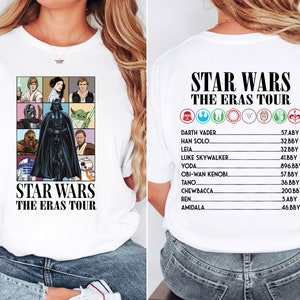 Star Wars The Epic Tour Unisex Shirt, Star Wars Dart Vader Shirt, Vintage Star Wars The Era Tour Shirt, Star Wars Shirt Characters Shirt