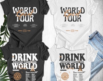 Epcot World Tour ,Disney Epcot Shirt,  Disney Group Trip Shirt, Retro Epcot Shirt ,Disney Epcot Matching Shirt, Epcot Disneyworld Shirt