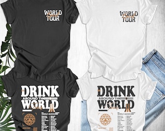 Epcot World Tour ,Disney Epcot Shirt,  Disney Group Trip Shirt, Retro Epcot Shirt ,Disney Epcot Matching Shirt, Epcot Disneyworld Shirt