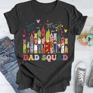 Disney Dad Squad Shirt, Dad Squad Shirt, Disney Mom and Dad Shirt, Disney Trip Dad Shirt, Disney Dad Vacation Shirt, Disney Shirt For Mom