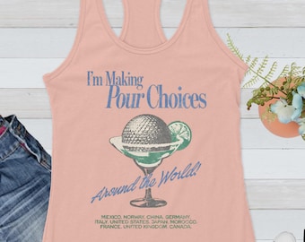 Chemise Je fais des choix autour du monde, chemise Epcot rétro Disney, chemise Epcot Disney, chemise Epcot World Tour, chemise assortie famille Disney