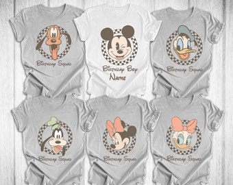 Disney Birthday Boy Shirt, Disney Birthday Squad shirt, Disney Mickey Boy Birthday Shirt, Mickey Birthday Shirt, Disney Birthday Trip Shirt