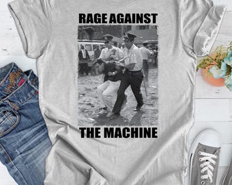 1996 Rage Against the Machine Evil Empire Raglan Tee. Vintage 90s