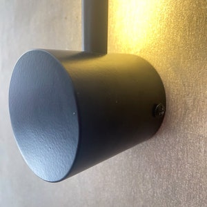 Black Wall Sconce, Wall Sconce, Wall Light, Modern Wall Sconce, Contemporary Wall Light, Wall Light, Battery Operated, Led Wall Light zdjęcie 8