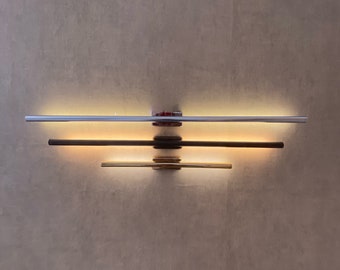 Led Wall Sconce, Bedside Wall Light, Wall Light, Modern Wall Sconce, Contemporary Wall Light,  Battery Operated Wall Sconce , Led Wall Light