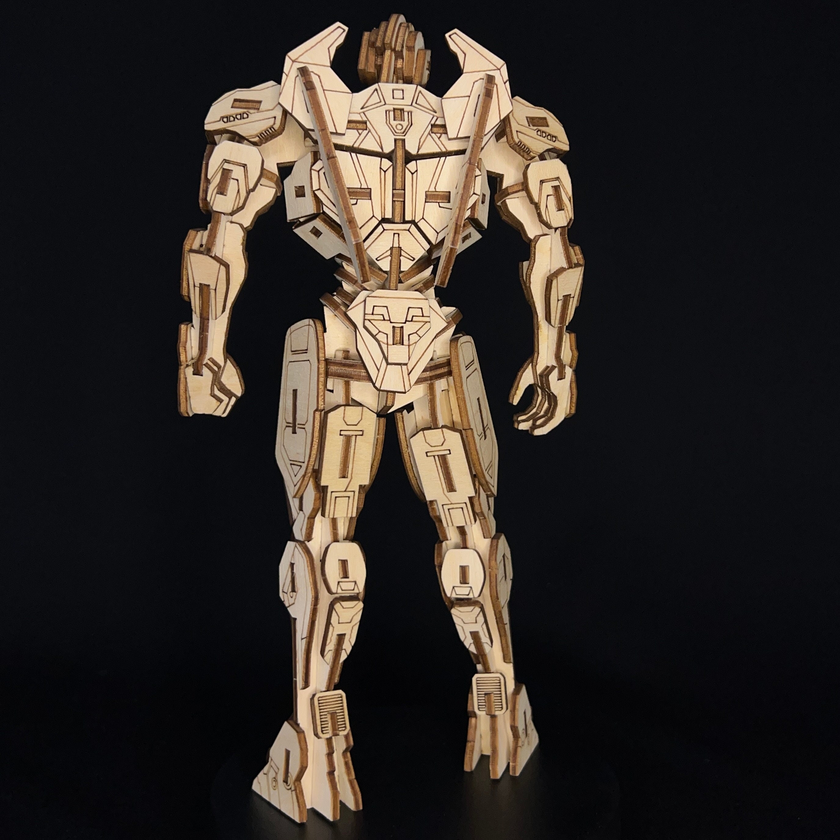 Rangers | GIPSY AVENGER 3D | Iron Man | Puzzle Model Wooden Robot